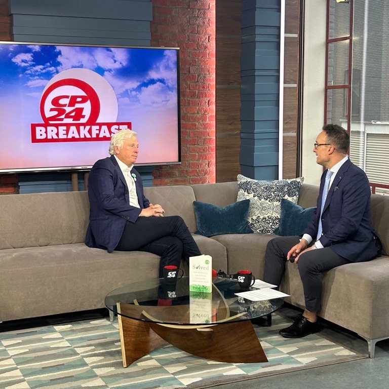 David Miller is on @CP24Breakfast this morning with @NewsguyNick discussing city policy, #climate change, and the new, updated edition of Solved: How the World's Great Cities are Fixing the Climate Crisis! Link to come! @CP24 @utpress @iamdavidmiller