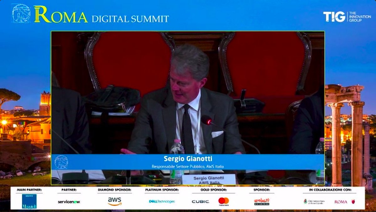 TIG_italia's tweet photo. Il cloud è stato un fattore chiave per l'accelerazione di tantissime aziende e startup a livello globale, avere a disposizione tecnologie on demand ha abbattuto le barriere di ingresso al mercato

@sergio_gianotti, Responsabile Settore Pubblico, @AWS_Italy

#RomaDigitale https://t.co/UV2EQESKdc