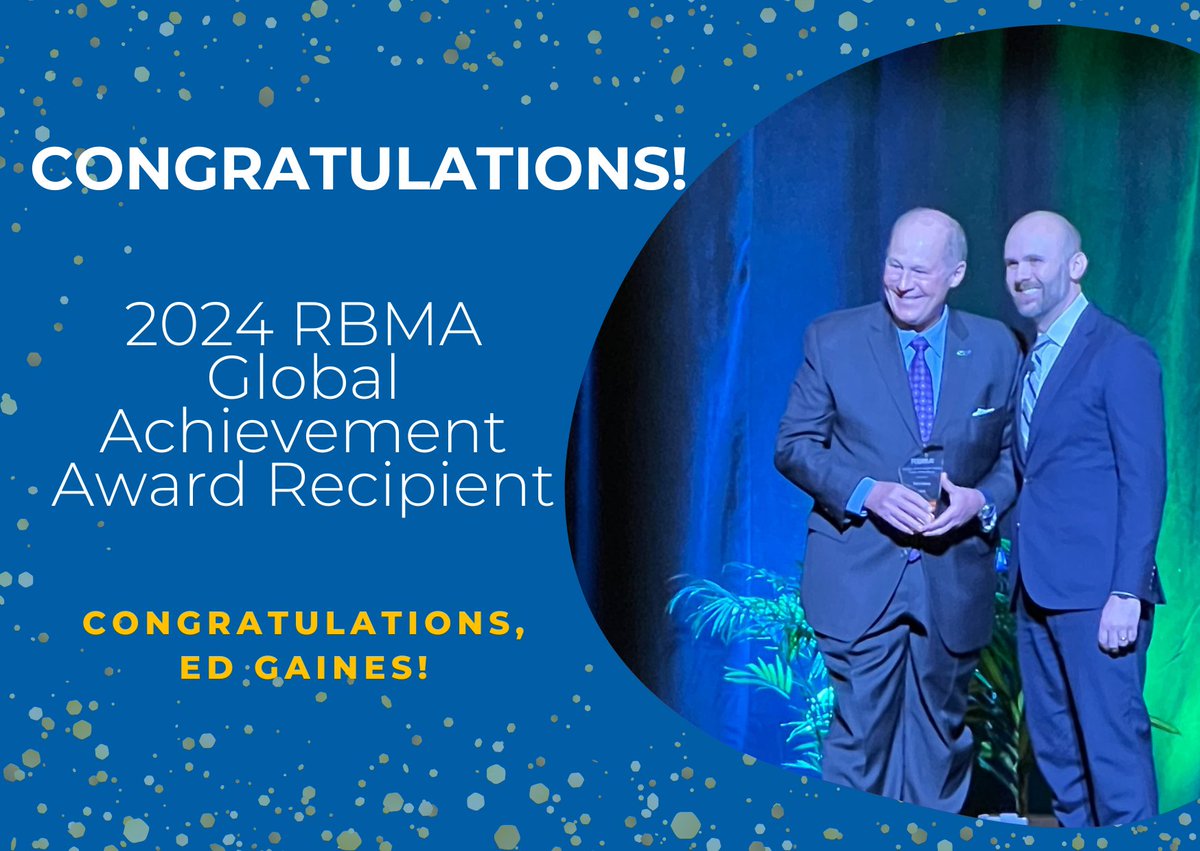 ZP_PAC's tweet photo. Huge congratulations to @EdGainesIII for receiving the prestigious 2024 Global Achievement Award from @RBMAConnect!  This #award recognizes Ed's commitment to protecting the business of #healthcare. Thank you for going above &amp; beyond for our clients! #NSA #ZPAC https://t.co/F7d03EguuN