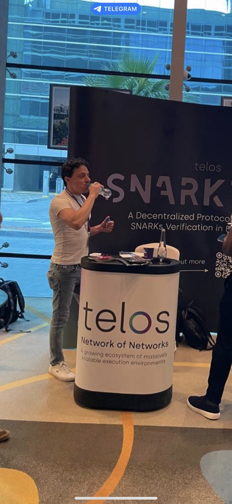The co-author of #SNARKtor and head of zk research at $TLOS @agaroffolo is an absolutely shredded unit. Choose your blockchains wisely.