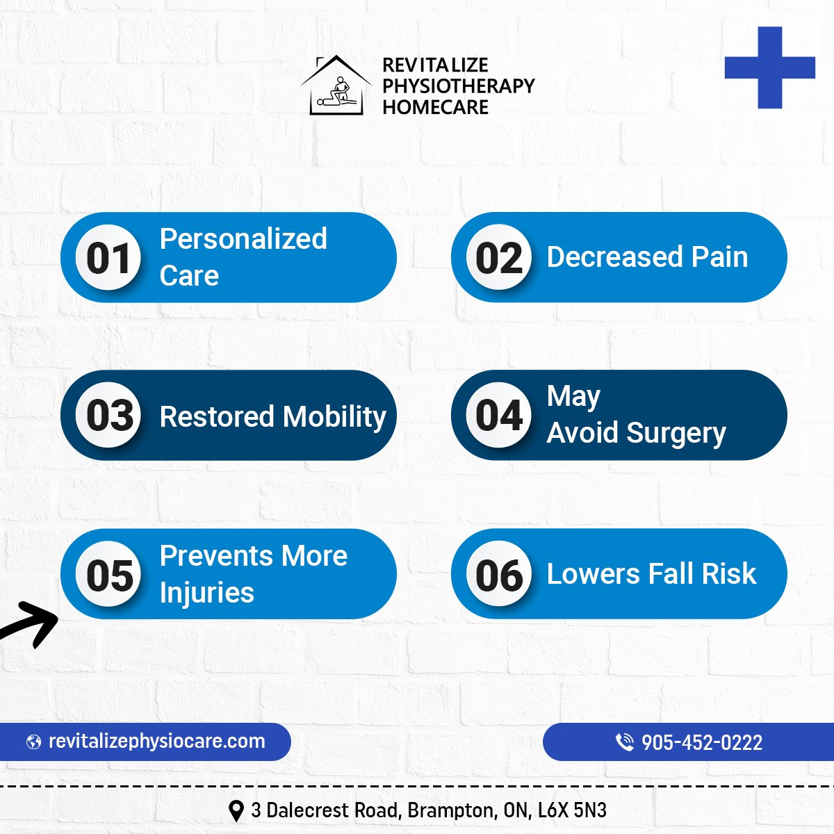 At Revitalize, we have been providing physiotherapy services for many years. Our skilled physiotherapists handle a range of pain issues, including back pain.

#RevitalizePhysiocare #mobilephysiotherapy #mississauga #brampton #bramptonphysiotherapist #physiotherapyathome