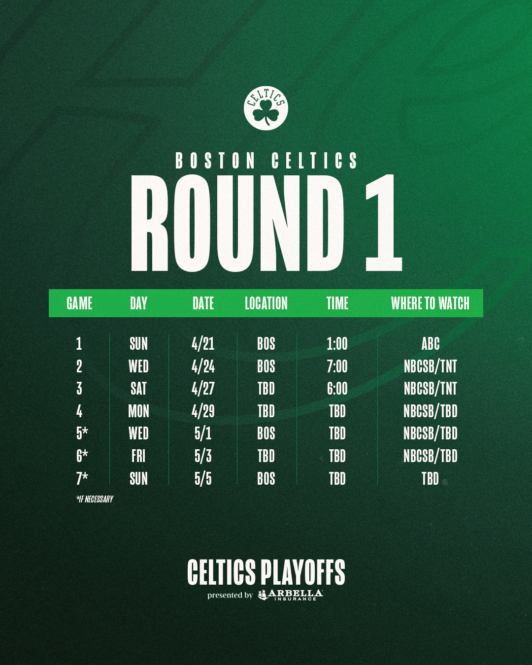 boston-celtics-on-x-our-round-1-schedule-is-set-secure-your-seats-now-https-t-co-fqgvazarkf-https-t-co-zgfyh0q86x-x