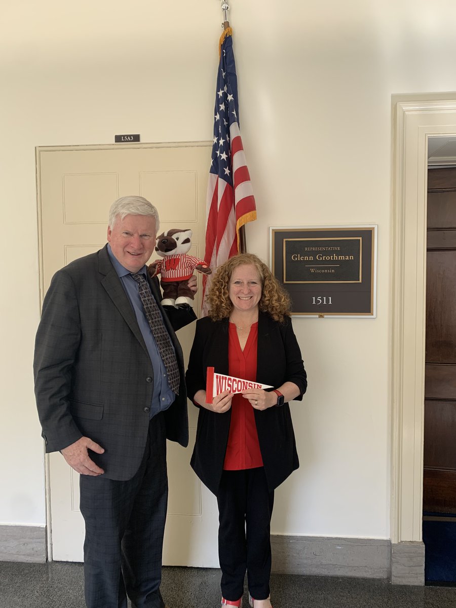 Yesterday, I had the pleasure of meeting with my alma mater UW-Madison's Chancellor, Jennifer Mnookin. Go Badgers!