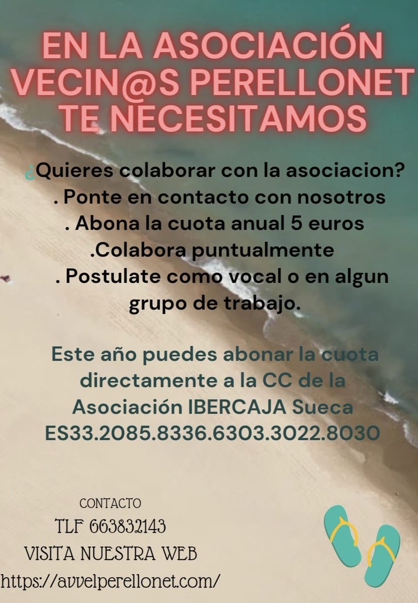 Asociación Vecin@s Perellonet (@asociaciop) on Twitter photo 