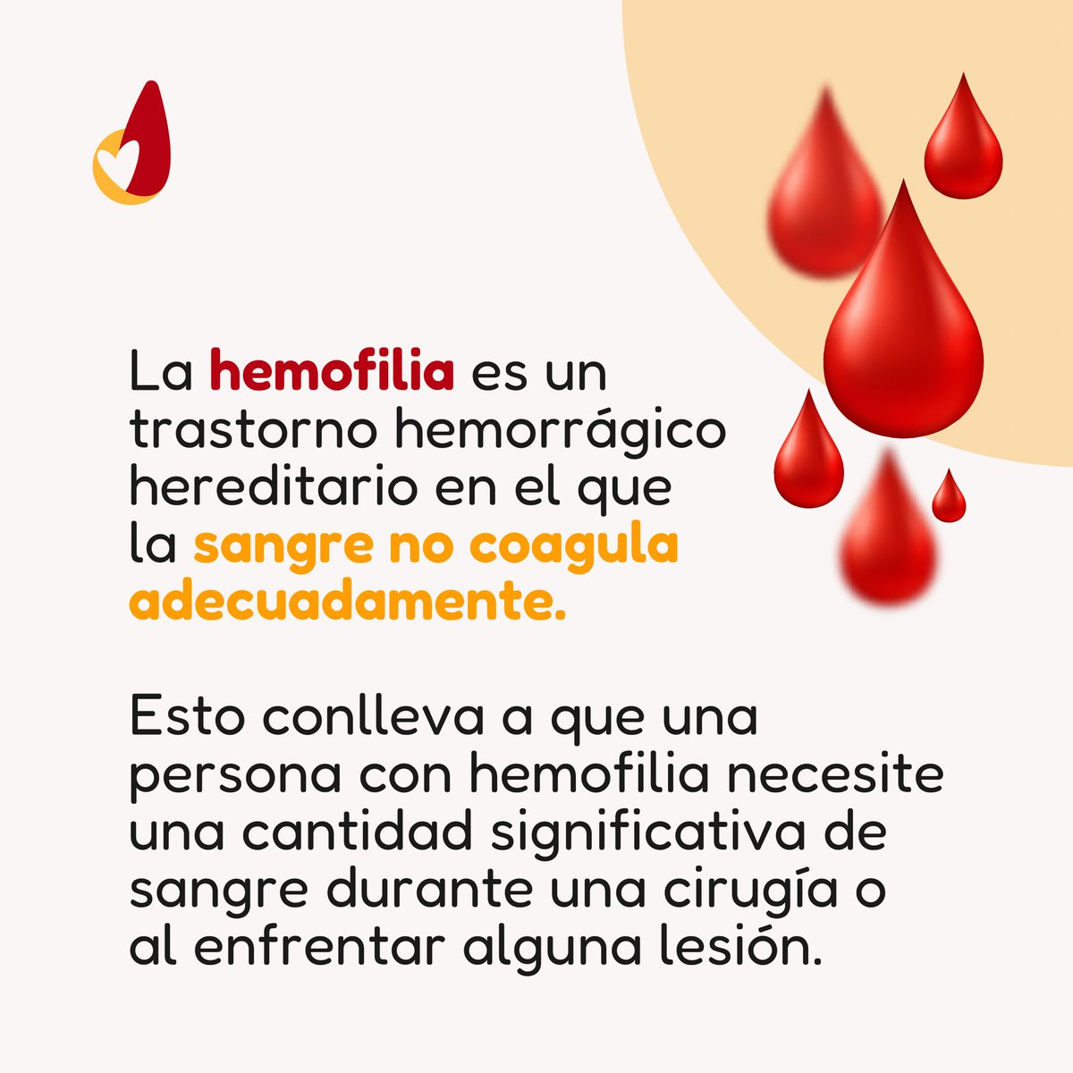 ¡Ahora que sabes de qué va! 👉 Les recordamos la importancia de donar en favor de quienes luchan con esta condición. 🤍🙌

#DíaMundialdelaHemofilia #RDSV #DonantesRD #HemoderivadosenRD #DonantesRDSV #DonaciondeSangre