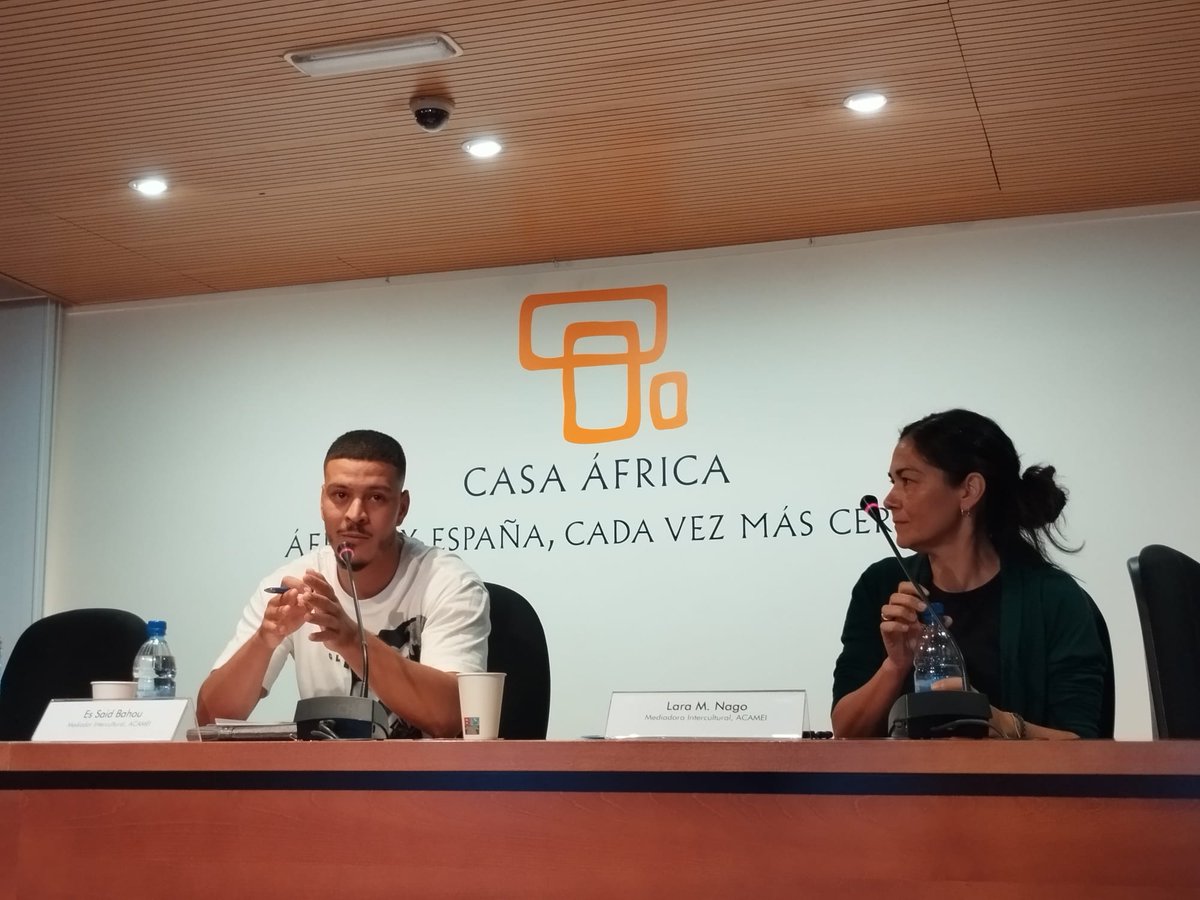 saracollantesm's tweet photo. Es Said, joven mediador intercultural en Canarias: cuando llegué no sabía qué significaba la ansiedad, la depresión o la #saludmental. Los mediadores son fundamentales para lograr que las intervenciones con la #infancia #migrante funcionen. @unicef_es @Casaafrica https://t.co/lQcgyzHAnT
