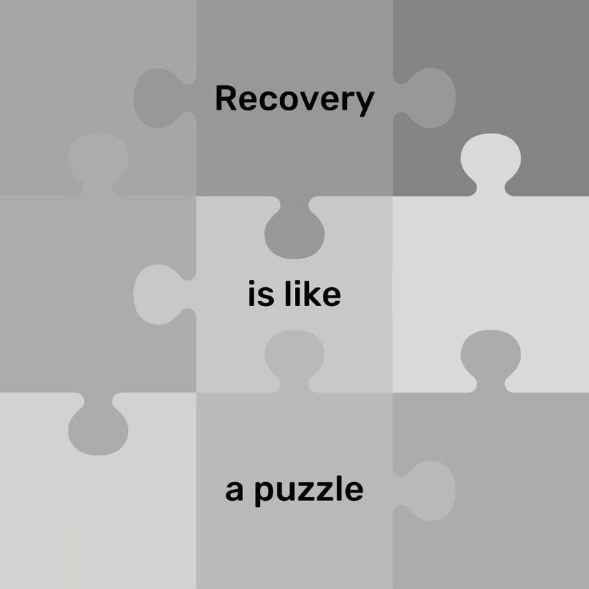 Advice from beat: recovering from an eating disorder is like trying to solve a 10,000-piece jigsaw puzzle. You try (and try again) to piece the puzzle together. But you know that one day, piece by piece, the puzzle will be solved.