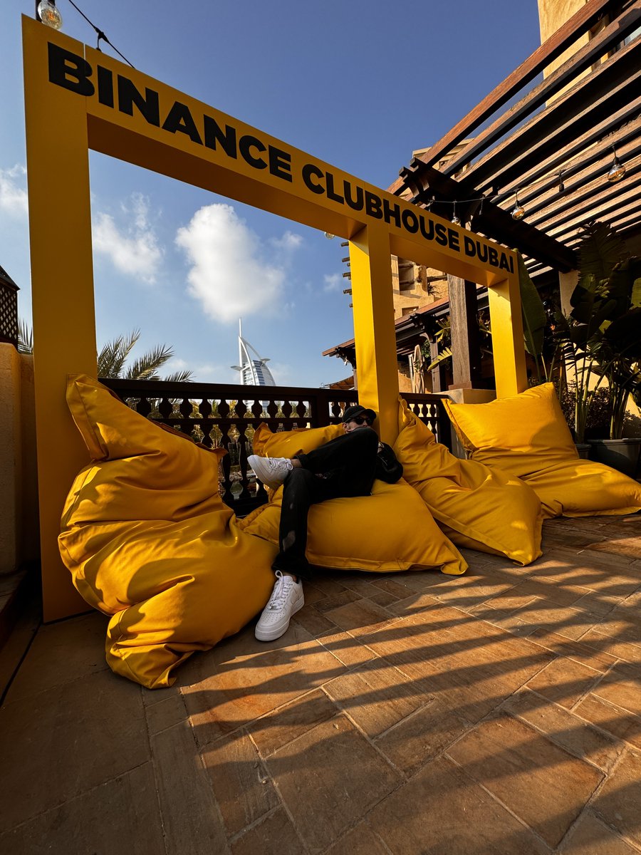 we out here chillin the fuck out @binance