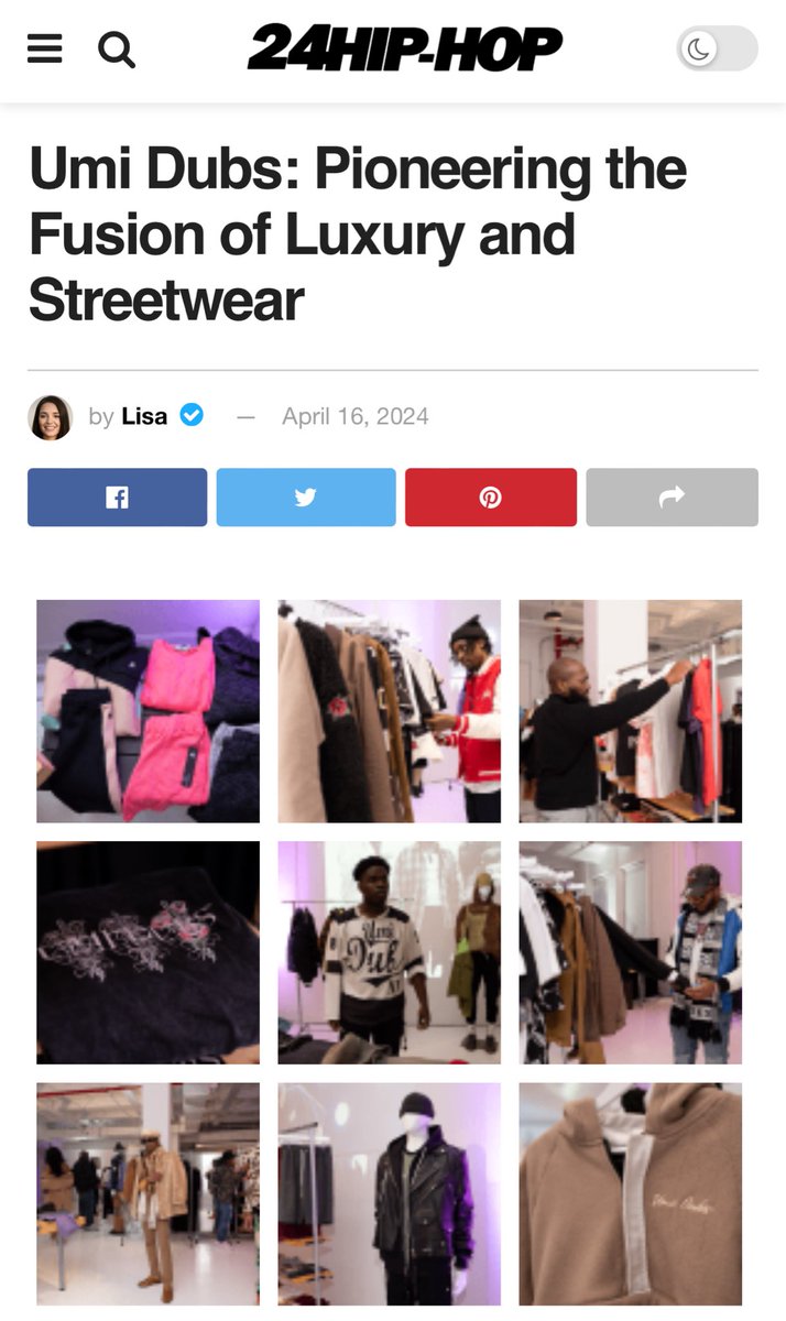 UmiDubs's tweet image. Mighty Umi Dubs , we’ve got ourselves a write up! These are the type of goals we speak into existence! 👏🏾👏🏾 24hip-hop.com/umi-dubs-pione…. #umiverse #streetwear