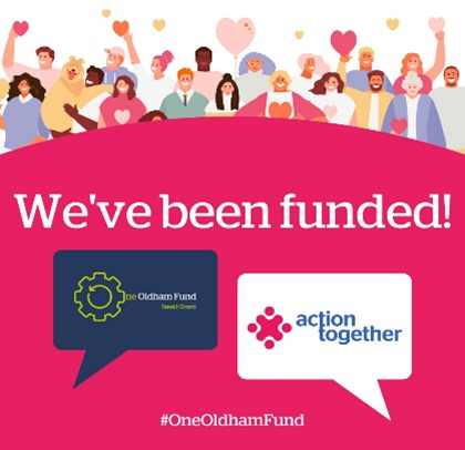 Thanks to the #OneOldhamFund from @WeActTogether, we’ll be able to deliver our project FitCraftClub in #Oldham. Full details will follow in due course!