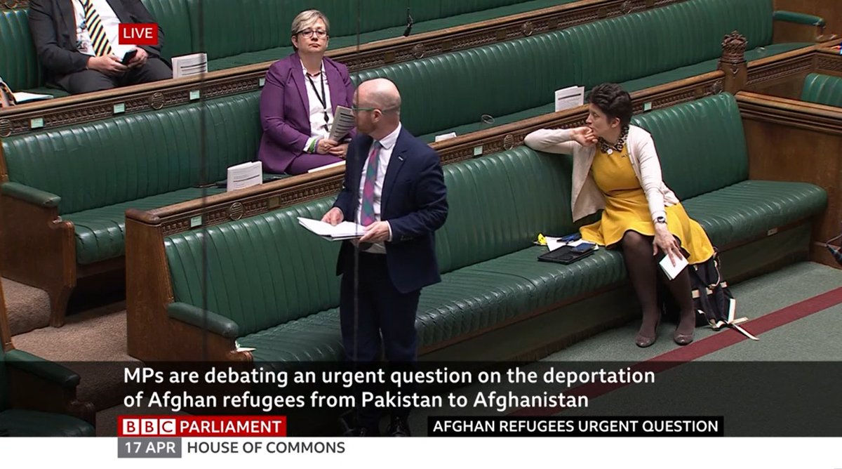 Urgent questions are now being asked in Parliament. What matters most are the answers. Will the Home Secretary, @JamesCleverly, act now to help the Afghan families facing imminent deportation?