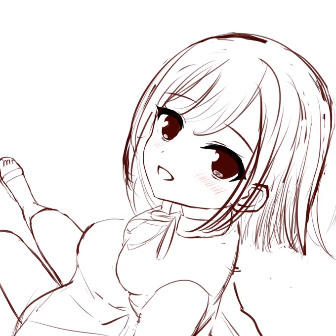 全身描こうとして苦しんでる 