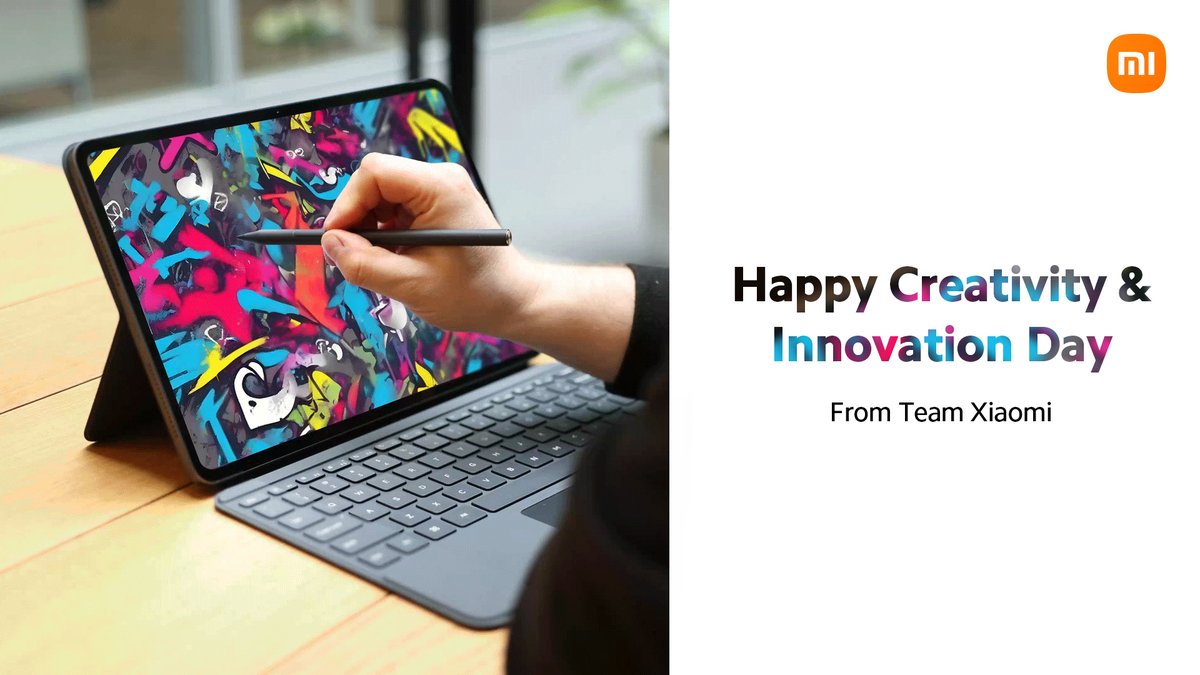 Empower your creativity with innovation. Happy #CreativityAndInnovationDay from Team Xiaomi UK.