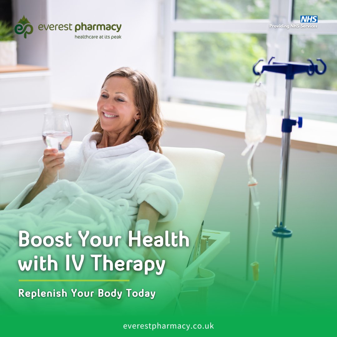 Replenish and revitalise your body with IV infusion therapy.  

Our customised IV treatments deliver essential nutrients and hydration.

Experience the benefits of IV infusion at bit.ly/44D4AJz 

#ivinfusion #hydrationtherapy #replenish