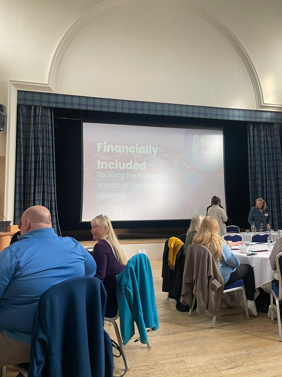 📅We're at @FinanciallyIncl's conference today on the #economicimpact of gender-base violence. Great to hear from all the speakers on identifying gaps in women's access to support and how this can be addressed.