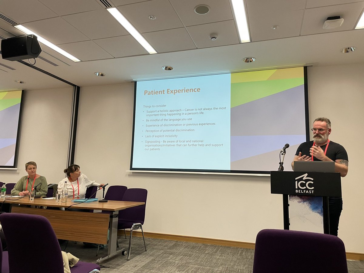 JackieFen1's tweet photo. Amazing start to the @LCN_UK programme  at @BTOGORG #BTOG2024 by @iv_barton on caring for the LGBTQ community. So proud to be an @LCN_UK member addressing this important session on the BTOG programme https://t.co/dC2xC7iG5E