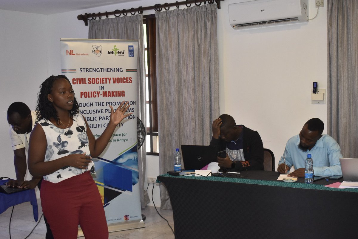 KECOSCE's tweet photo. In line with strengthening engagement of state and non state, KECOSCE through @amkeniwakenya project facilitated an engagement forum with the Kilifi #CBEF to assess their performance in enhancing public participation in the County. @UNDPKenya @ANgororano @Phyllis_Muema https://t.co/rlpMVJSI3X