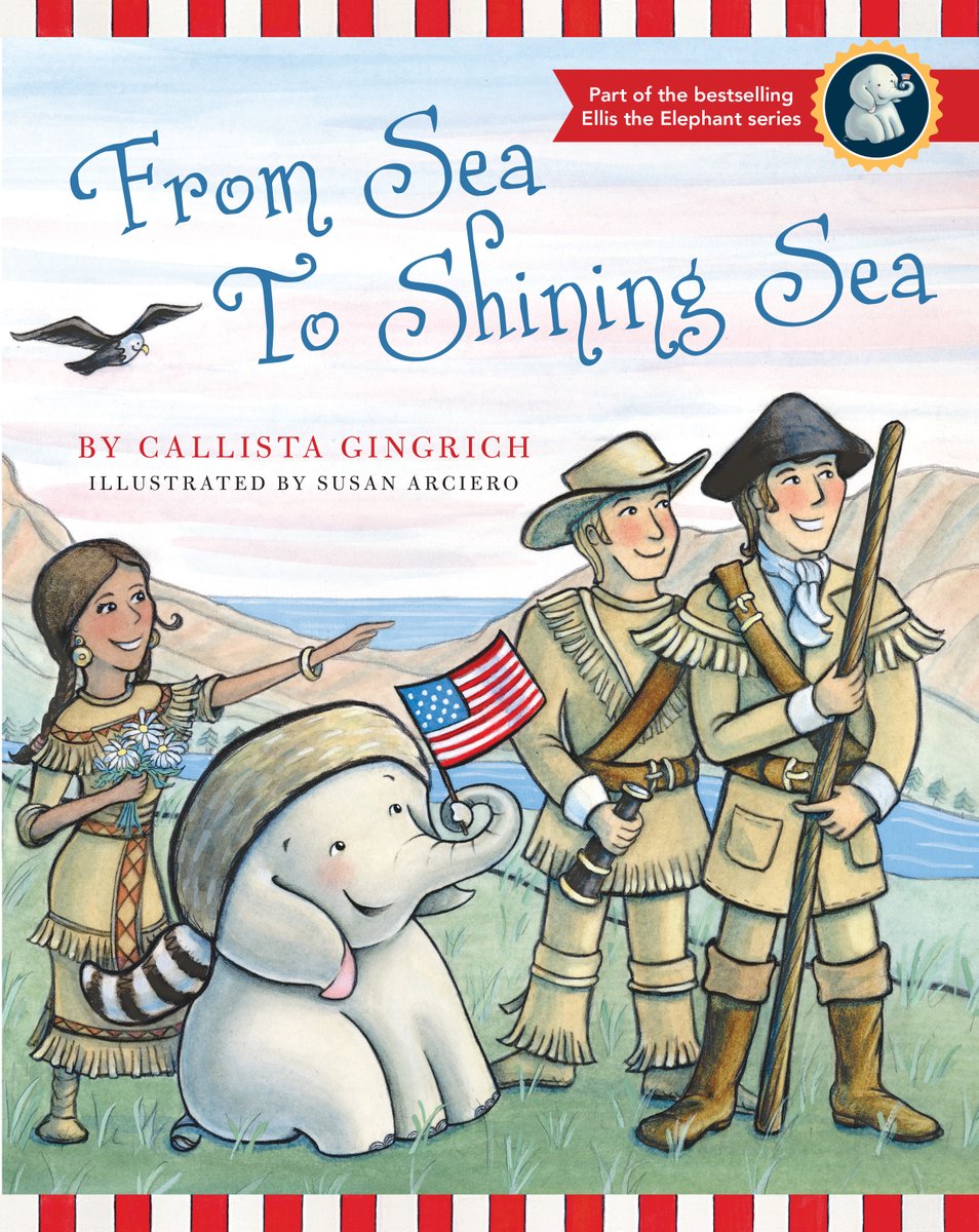 Join Ellis the Elephant in “From Sea to Shining Sea” as he explores the early years of the United States and heads west into uncharted territory! gingrich360.com/product/from-s…