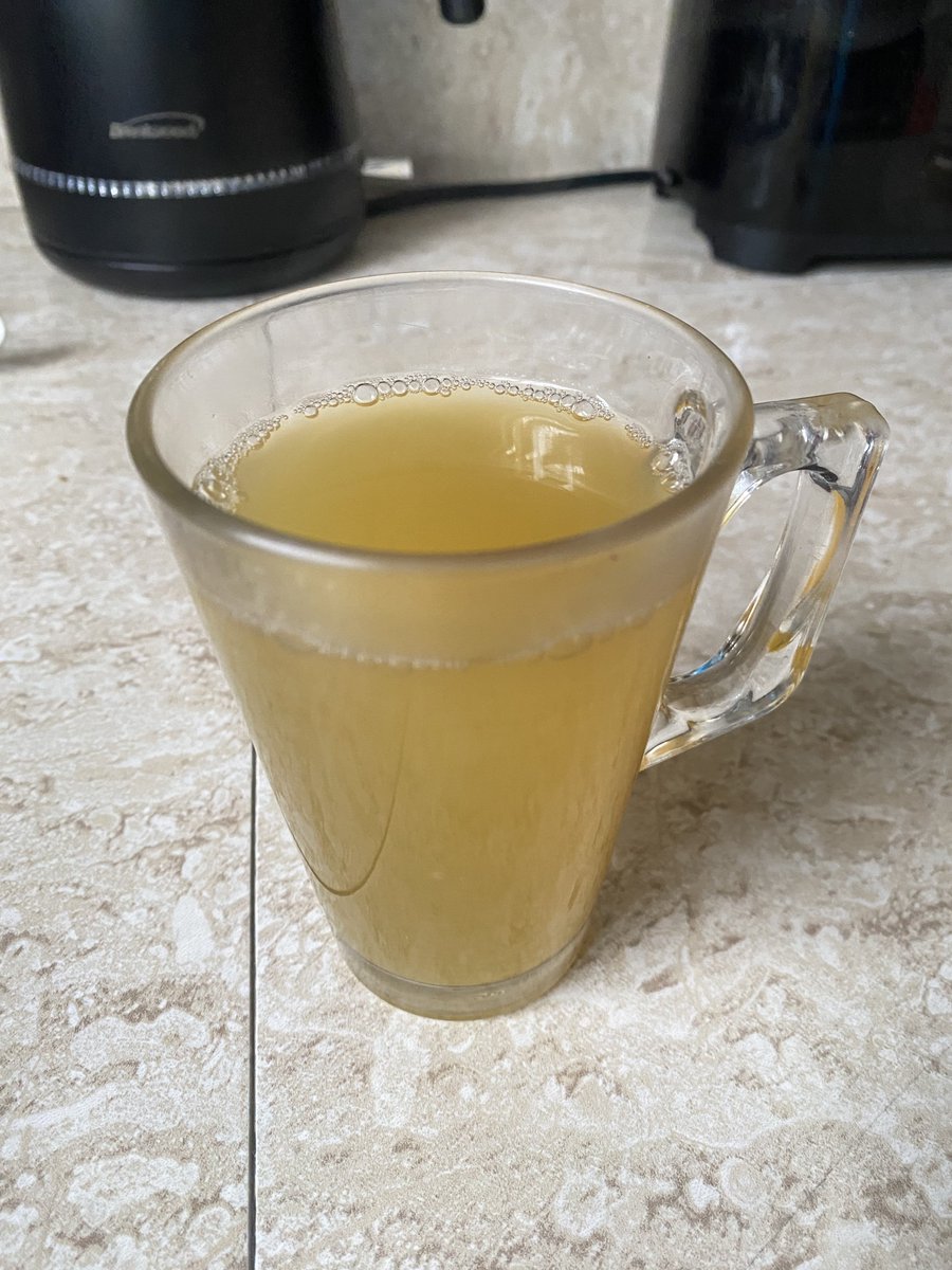 LMStewarty's tweet photo. She said it’s Caroni on a normal day but it tastes like the Caroni buss it’s banks in the rainy season. Meh chest allyuh!
#MehChestBurning #LooksCanBeDeceiving #PLEH 🥲 https://t.co/wSSlXPo1tv