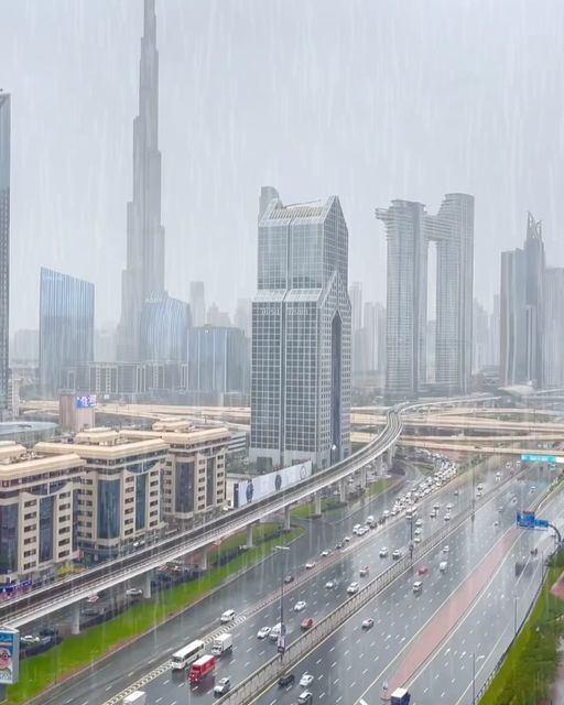 Unusually heavy rain In Dubai..
Be Safe and Pray for others..

#Dubai #دبي_الان