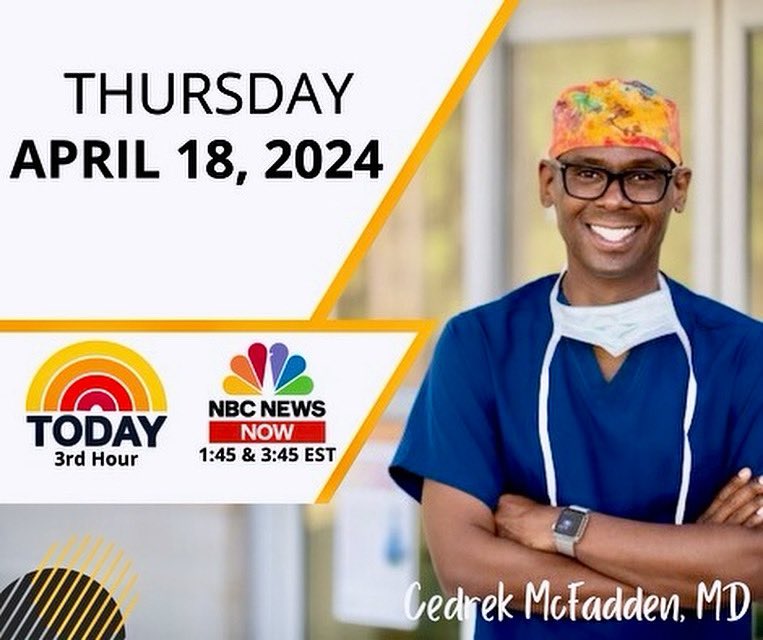 Always grateful to be back on NBC! Tomorrow, Thursday, April 18, 2024, I’ll be on the 3rd hour of the @TODAYshow and on @NBCNewsNow at 1:45 and 3:45 pm EST. Be sure to check your local listings. I hope you can join us!