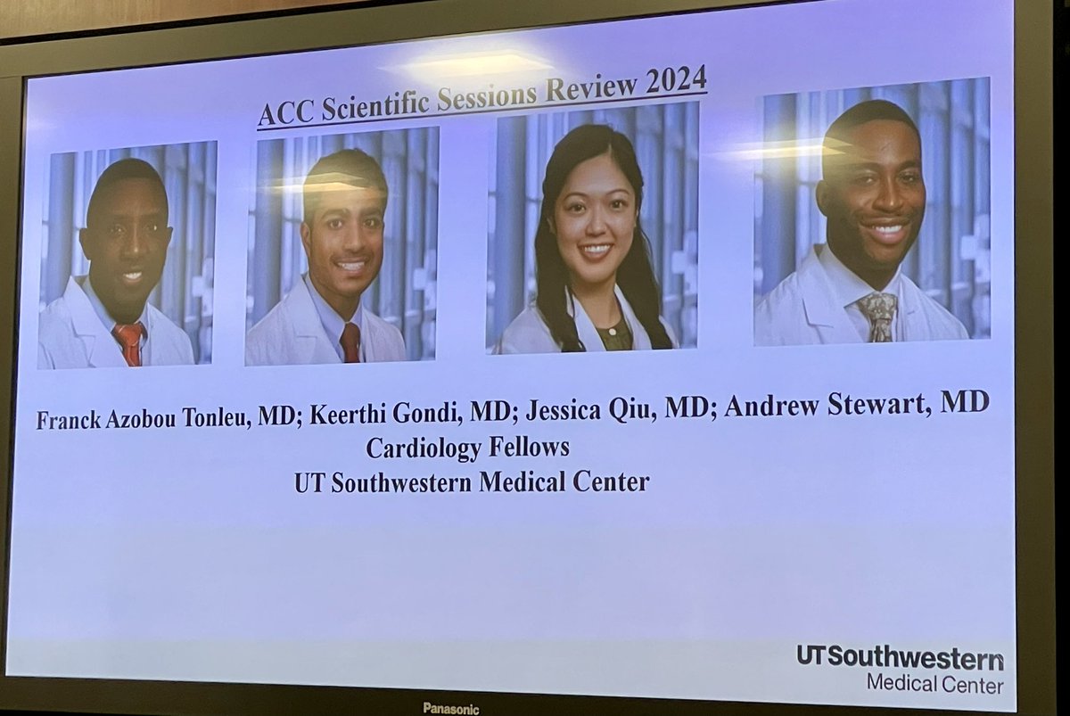 UTSW Cardiology Fellowship (@utswcardfellow) on Twitter photo #ACC24 continues <a href="/utswheart/">UTSW Heart</a> Star <a href="/UTSWCardfellow/">UTSW Cardiology Fellowship</a> presenting top trials from the meeting #RELIEVE-HF #DanGerShock #PROACT #REDUCE-AMI #ACC24 continues <a href="/utswheart/">UTSW Heart</a> Star <a href="/UTSWCardfellow/">UTSW Cardiology Fellowship</a> presenting top trials from the meeting #RELIEVE-HF #DanGerShock #PROACT #REDUCE-AMI