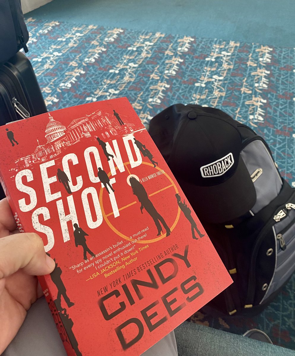 Early morning flight ✈️ but a great thriller to keep me company!! @cindydees #thriller #spynovel #rhoback 
@BesThrillBooks @btsdesigns @MllrChris @stuartjash @DeekLuedtke @NetsFromPDX @kashif1307 @zenextremist @rhoback