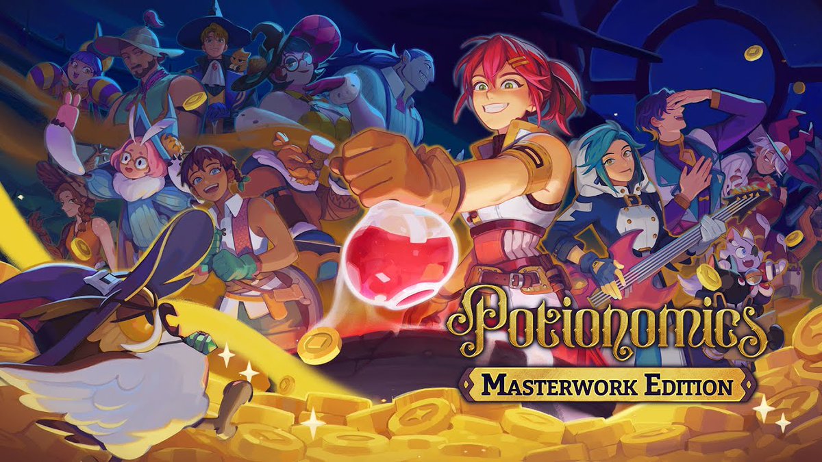 Potionomics: Masterwork Edition announced for Switch nintendoeverything.com/potionomics-ma…