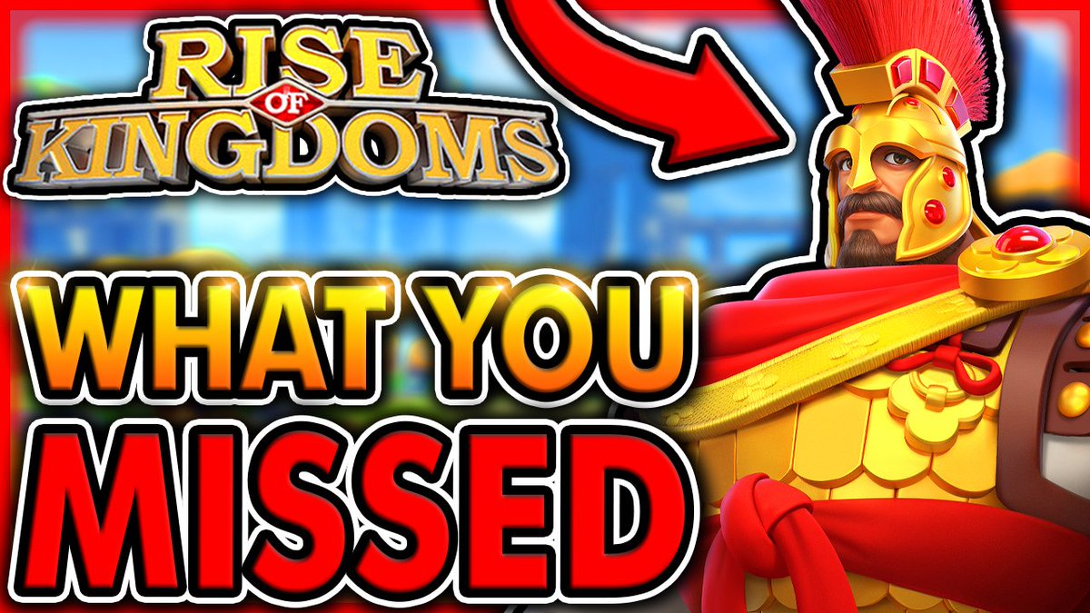 🚨 8 Things You MISSED About Belisarius Prime! Rise of Kingdoms youtube.com/watch?v=386d2k… #RiseOfKingdoms #YouTube #MobileGame
