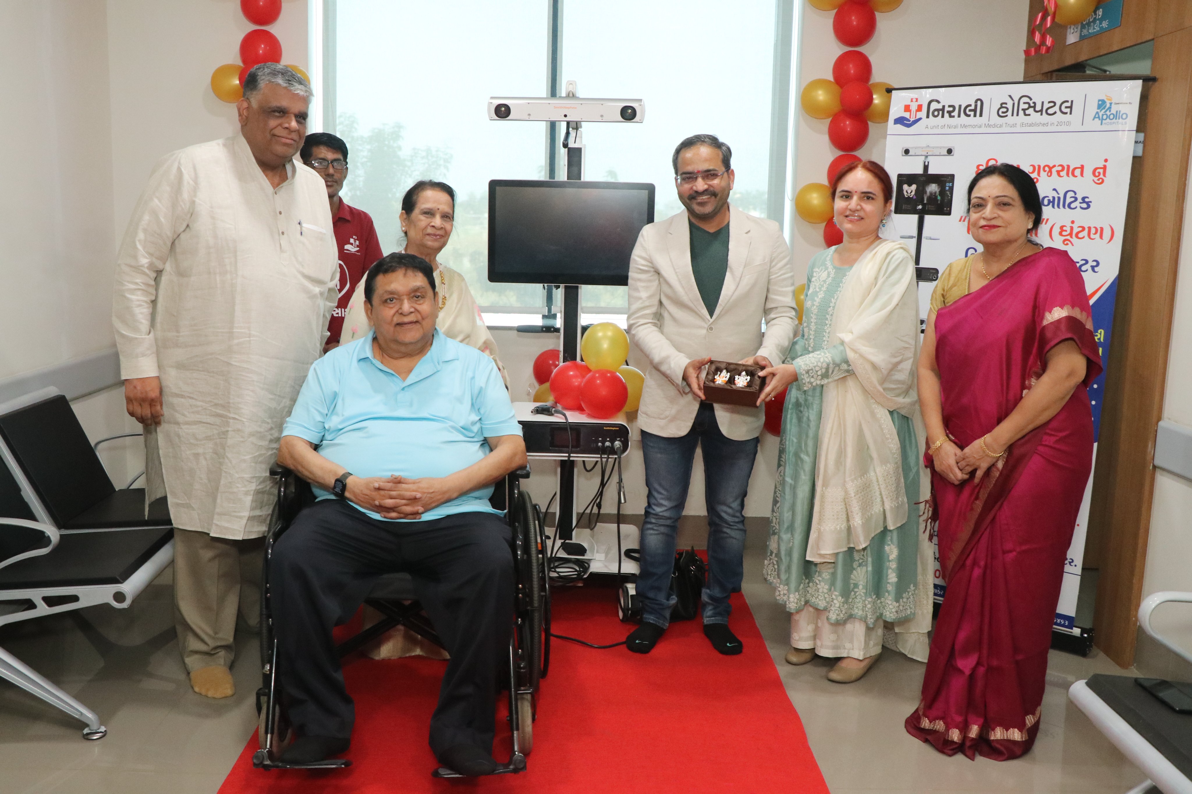 Gujarat’s first Robotic Hip & Knee Replacement Centre unveiled at Nirali Hospital in Navsari