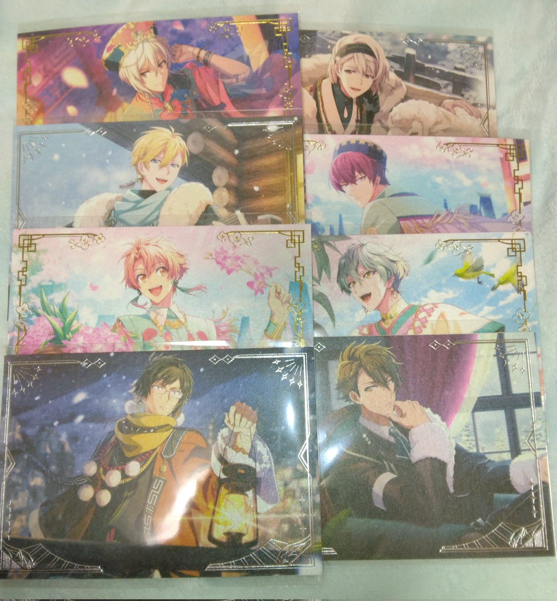 AO19239's tweet photo. 【交換】アイドリッシュセブン アイナナ LINK RING WIND リンウイ 缶バッジ クリアカード ポストカード

譲：画像参照
大和、三月、ナギ、天、龍之介、悠、トウマ、巳波

求：陸、百

同数にしたいので、お返事にお時間頂戴いたします。
交換方法は固定ツイ参照 https://t.co/V6JJzKSjBM