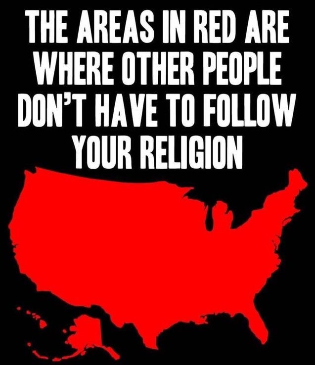 Keep your religions to yourself 🚫
