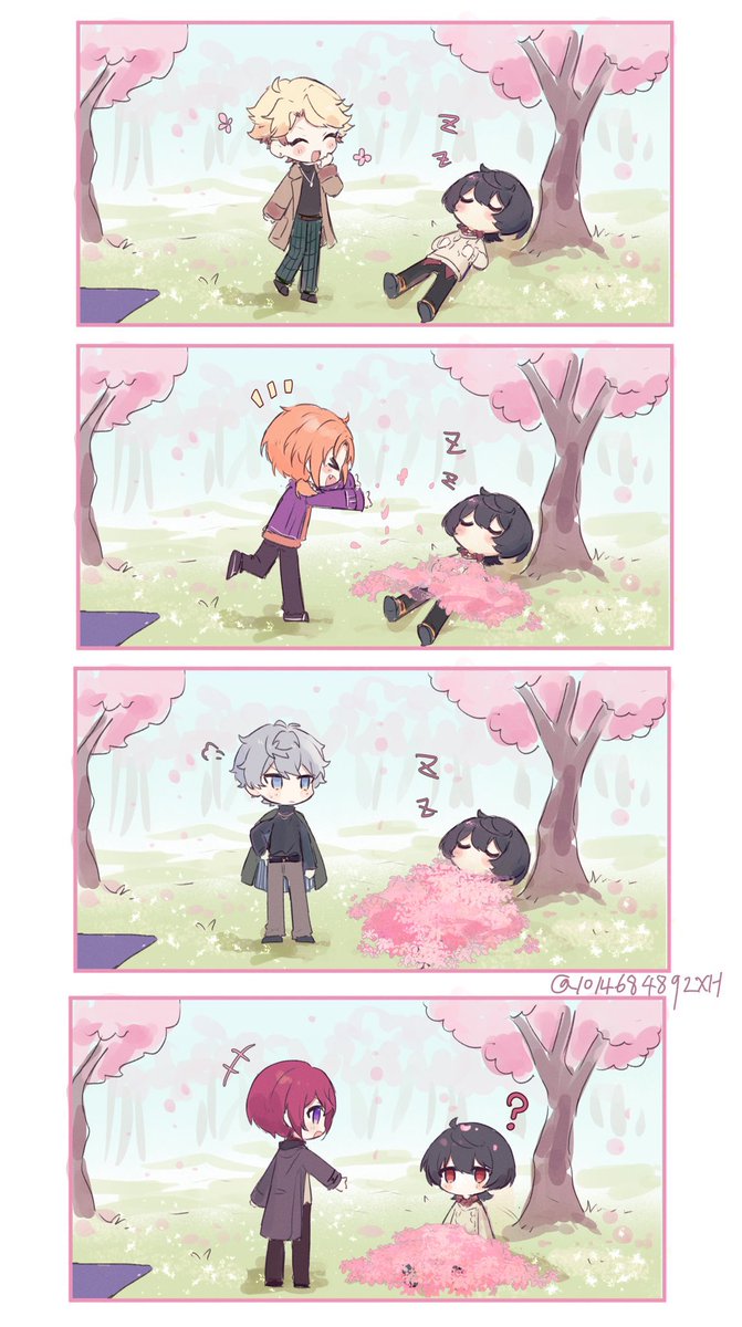 春ボイスの季節なので桜ナイツ再掲🌸 
