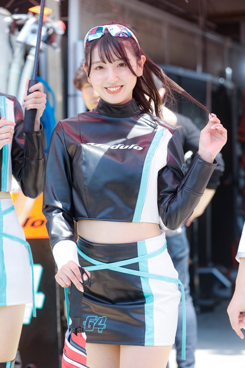 SUPERGT Rd.1 岡山 #64 Modulo Nakajima Racing Moduloスマイル 池永百合(@ikenaga_yuri)さん 撮影対応ありがとうございました！ #supergt