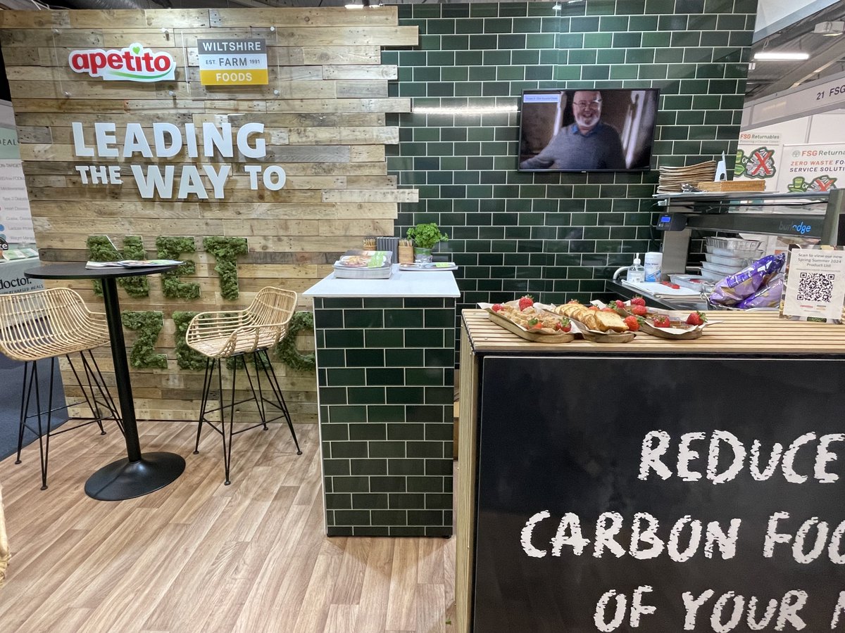 Greetings from the HCA Forum 2024! Join apetito I Wiltshire Farm Foods on stand 8 to explore how our meal solutions are making a real difference in helping the NHS make progress towards becoming net zero with our reduced carbon menu. We're here all day today and tomorrow to