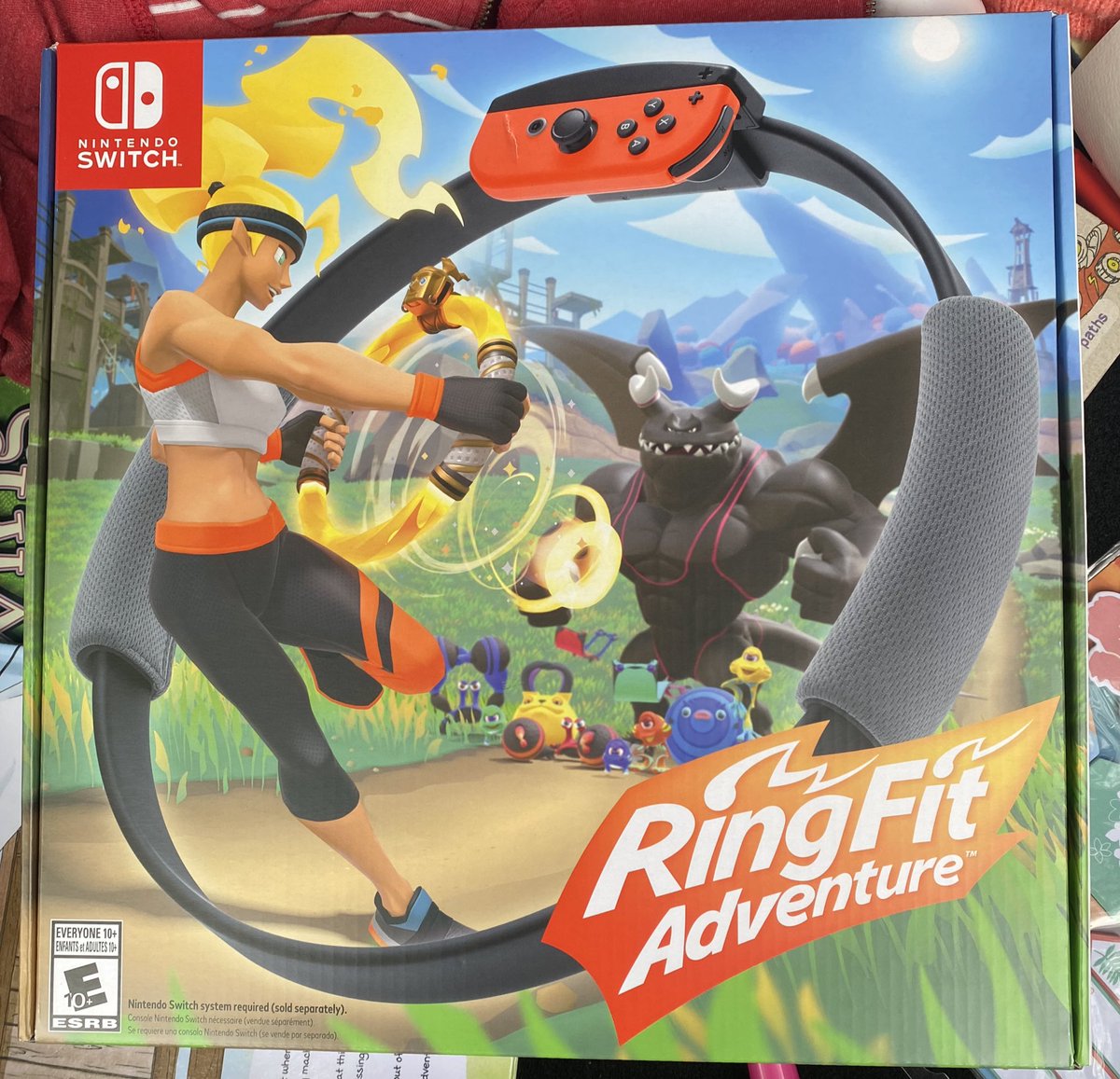 Can’t go wrong with RingFit Adventure for $30 at @Walmart!