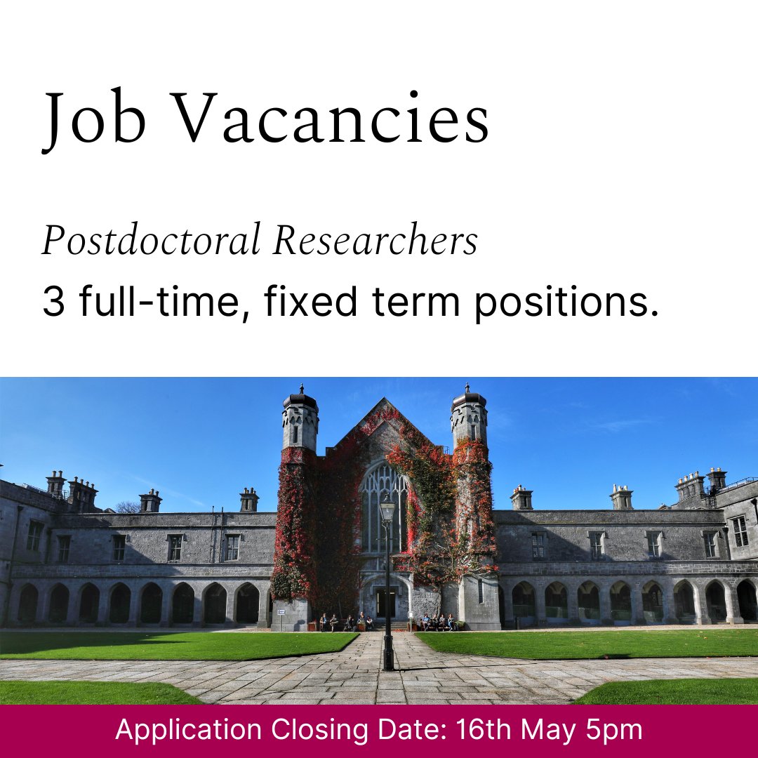 Join Our BILQIS ERC Project Team! We have three openings for Postdoctoral Researchers to contribute to groundbreaking European Research Council-funded projects. More info: universityofgalway.ie/bilqis/vacanci… #UniversityOfGalway #ForYouForTomorrow #GalwayLaw @UniOfGalway @UniOfGalwayLaw