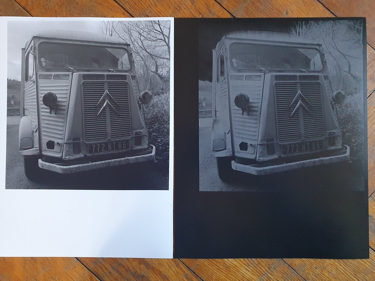 SimonFor's tweet photo. A bit of Sabatier process action from last night at the darkroom club. Inspired by the interview with Tim Pearse and 120ist on the current Large Format Photography Podcast #LFPP #believeinfilm #darkroom https://t.co/jWQLdQI87h