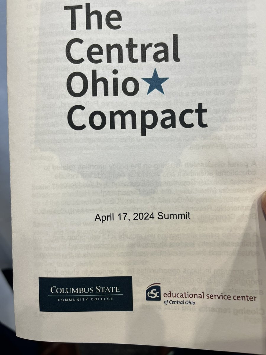 Dwight_Carter's tweet photo. “How do we prepare for the next decade? How do we set up the next generation for success?” Thankful that @efcts has a seat at the table for these important conversations. #CareerTechOhio #OhEdChat @JennBBlackstone @ShelleyGroves74 https://t.co/wmzPHXo0jH
