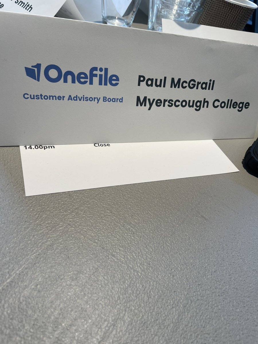 Another great Customer Advisory Board meeting at Onefile HQ - discussing all aspects to further enhance this leading platform 😀@OneFileUK @My_Apprentice