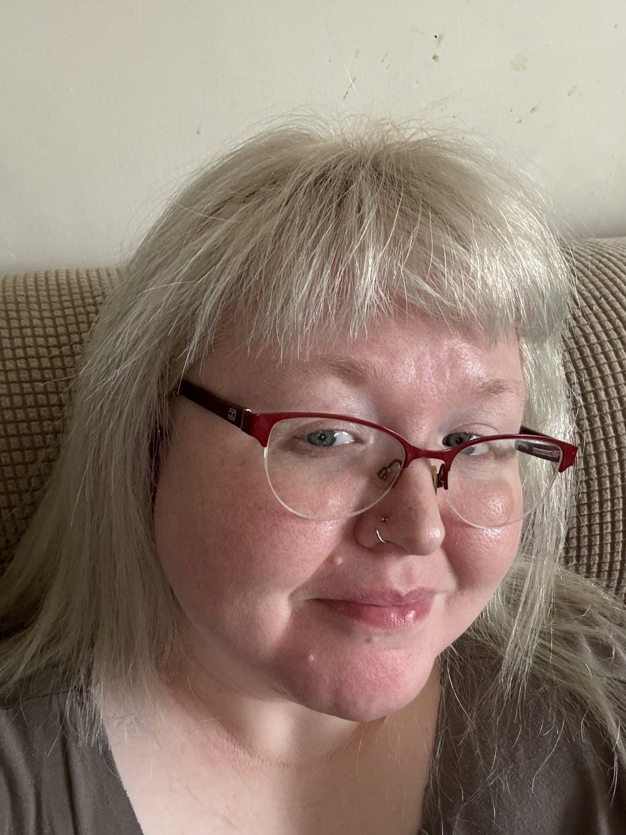 I recently had my hair coloured lavender. The pinky tones have now washed out, they don’t hold well in my hair. This means my hair is now ash blonde. This was mums natural hair colour. Thank you mummy x