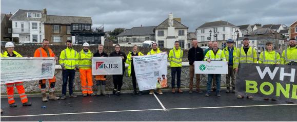 Pleased to learn #Bude's Crescent Flood Defence & River Restoration Project is complete. Ergue-Gaberic Way is now back open, and public car parking spaces can be used via a new meter at Nanny Moores Bridge. Thanks to @kiergroup for their hard work & great community engagement.