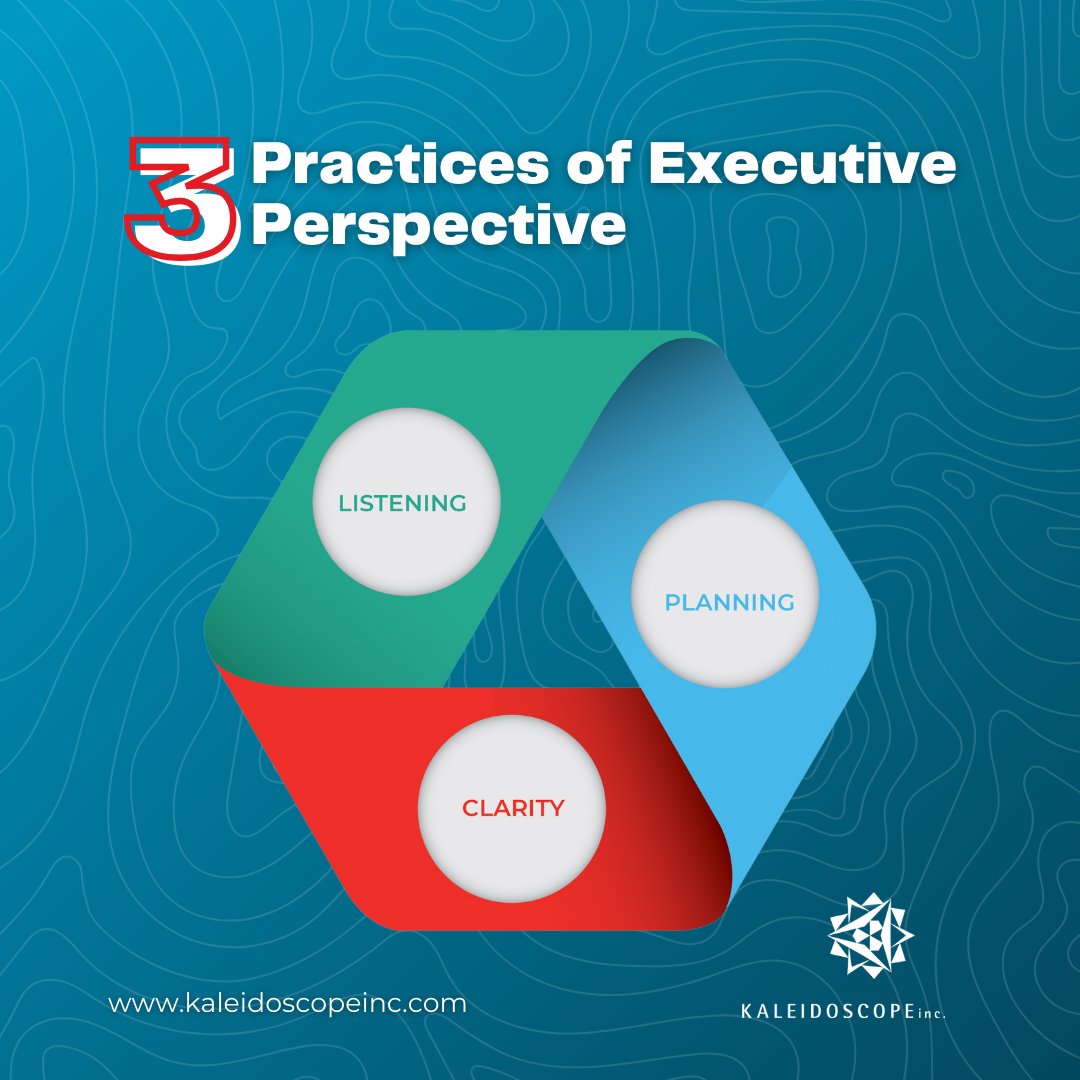 There are three core practices that constitute an executive perspective: listening, planning, and clarity.

For a deeper understanding of executive perspective and the effects it has on a camp, read our latest blog: bit.ly/3J2RNqW  

#listen #plan #clarify #lead