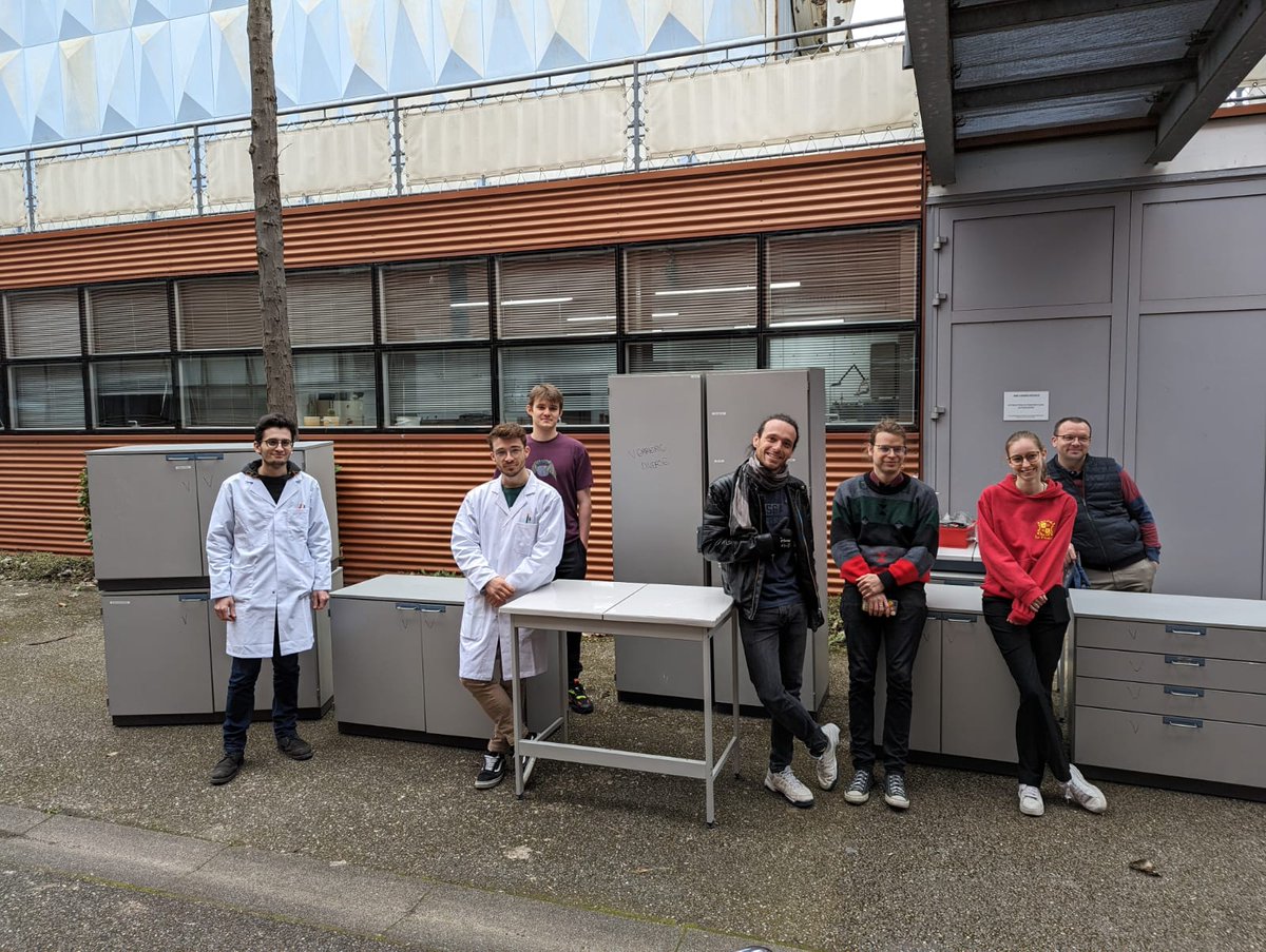 The IPCMS warmly thanks <a href="/DOMAINtx/">Domain Therapeutics</a> for its generous donation of laboratory materials, equipment and furniture, and assures that it will be used wisely!