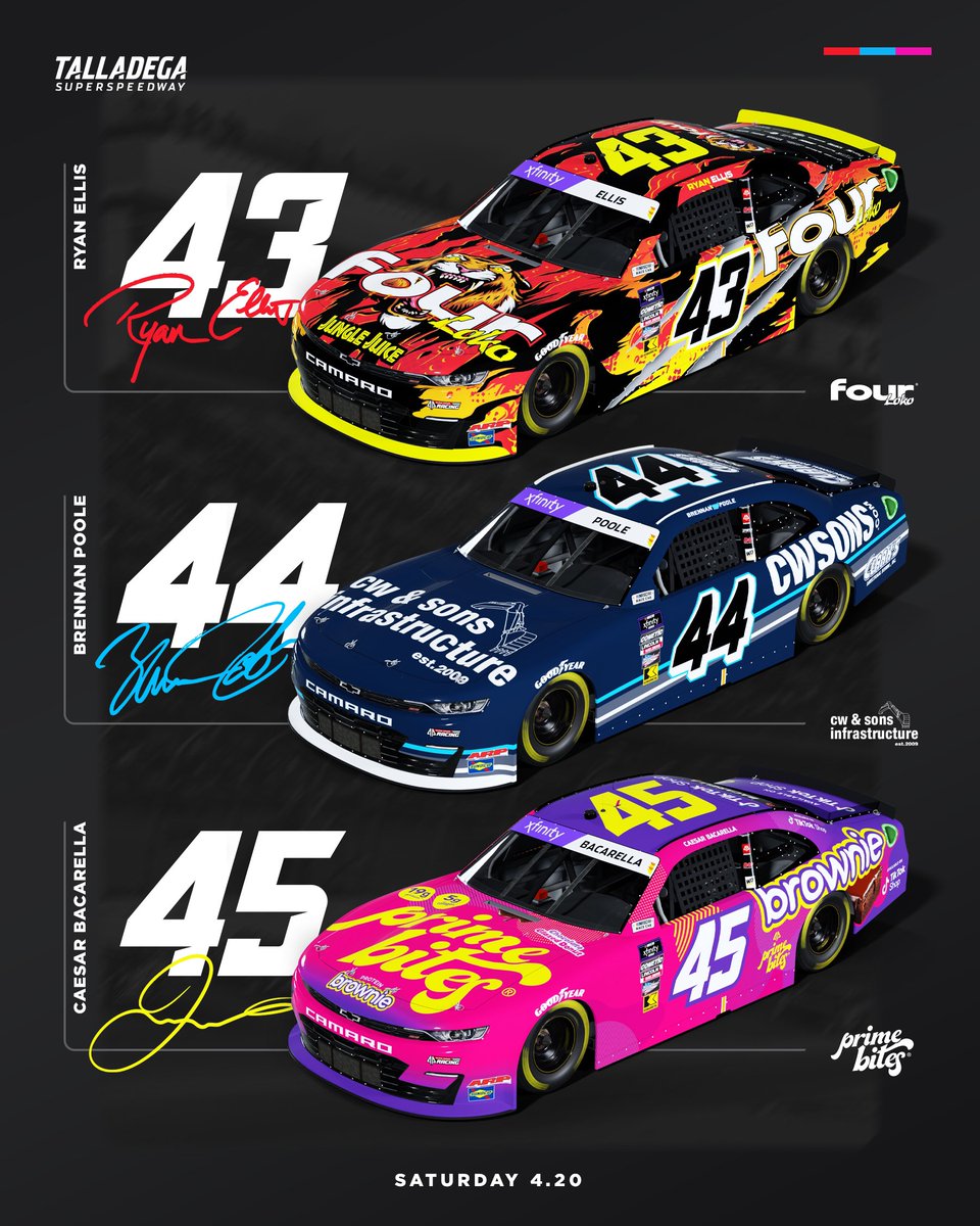 Heard there’s a race going on during our @TALLADEGA Blvd. party this weekend?

#AgPro300 | @fourloko | #CWSons | #AlphaPrimeBites