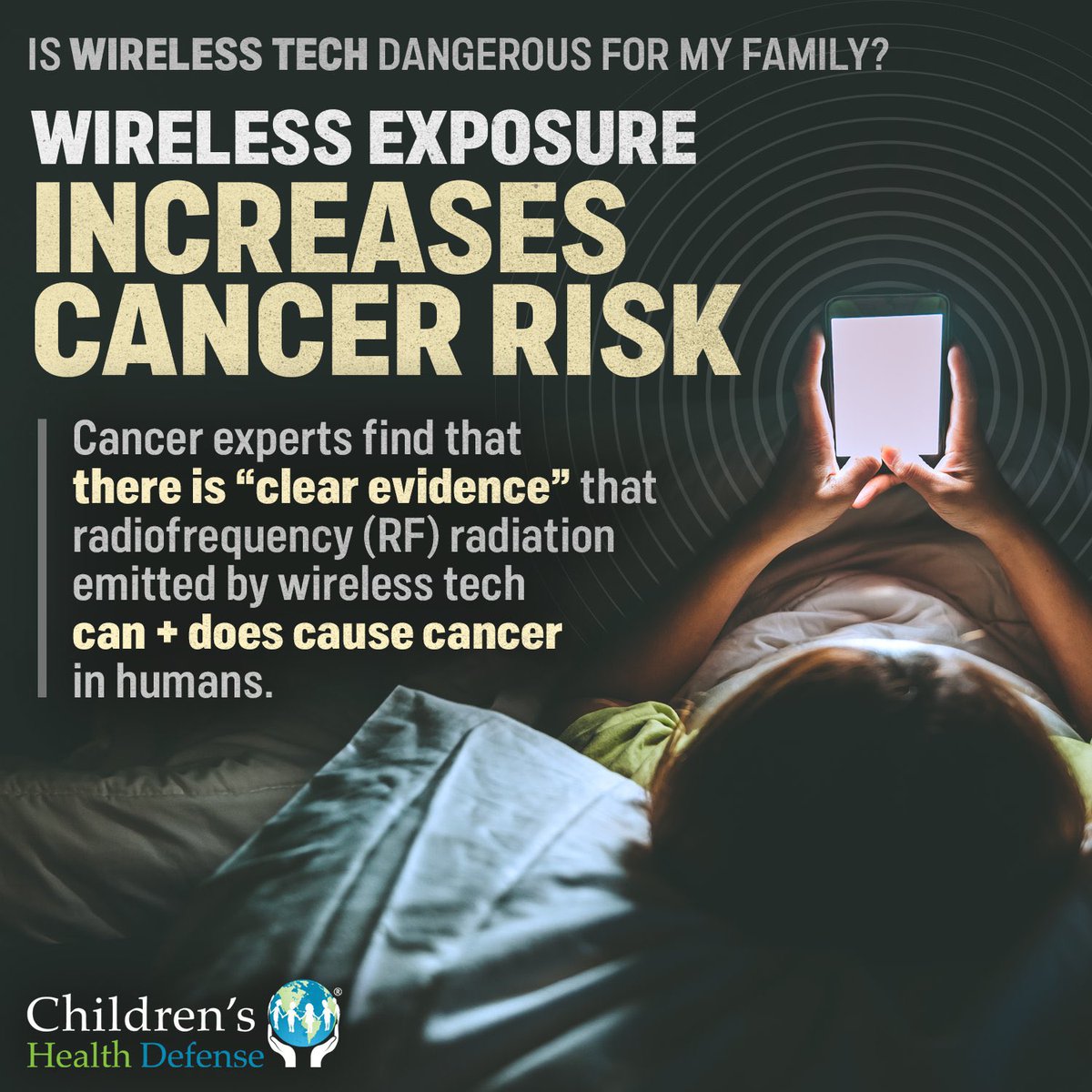 Wireless regulations are designed for approving wireless products rather than protecting users.

They are based on a thermal test only, but radiation damages your cells in many other ways besides heating them.

You can develop brain tumors without your head ever feeling hot. #5G