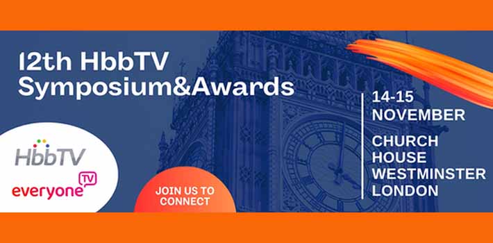 🔴HbbTV Symposium 2024: London calling for top executives in global connected TV industry 
@HbbTVnews 🚀
👉bit.ly/3Q6VEXX
#TVindustry #broadcast #media #production #CTV