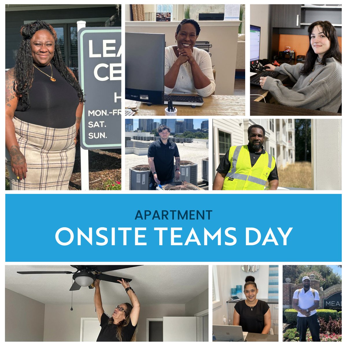 🎉 As part of NAA’s annual #RPMcareersweek, we’re taking the opportunity to recognize and celebrate the vital property team members — many of whom are Entryway participants and graduates — that keep properties across the country running successfully. #APTeamsDay