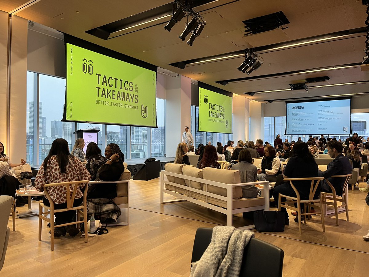 Our group from <a href="/LeadPodcasting/">Lead Podcasting</a> gets to spend the morning at the <a href="/globeandmail/">The Globe and Mail</a> for an event on content marketing. 

This year’s topics include AI, social impact and generational engagement
