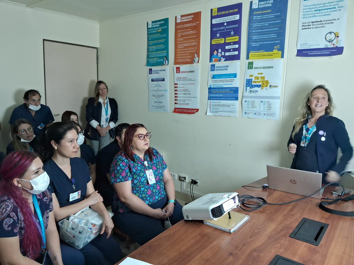 Dia 1 de difundir y presentar este Super proyecto!!
Enfermeros de Medicina conociendo mas sobre RNAO ❤️
#VamosPorMas #BPSO #RNAO #LPP 
<a href="/RNAO/">RNAO</a> <a href="/DorisGrinspun/">Dr. Doris Grinspun 🇨🇦 RN, PhD, FAAN, O.ONT</a>